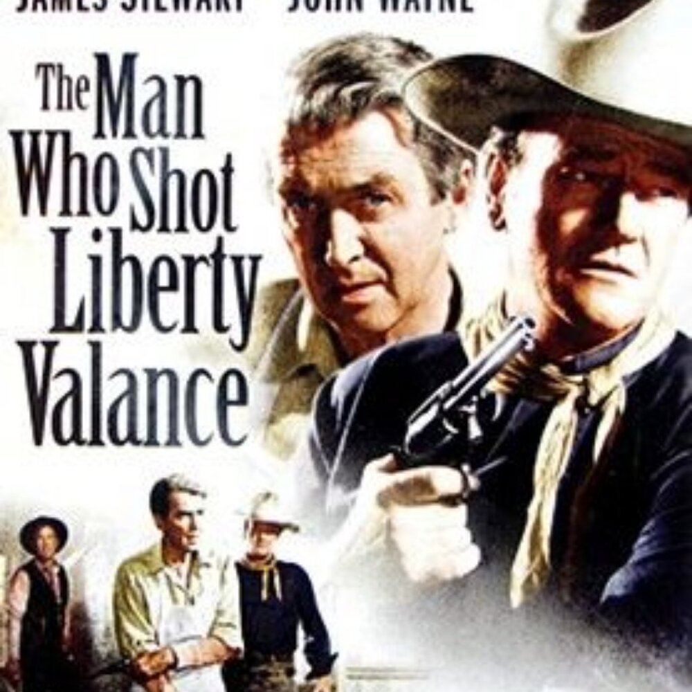 The Man Who Shot Liberty Valance Widescreen DVD John Wayne Paramount